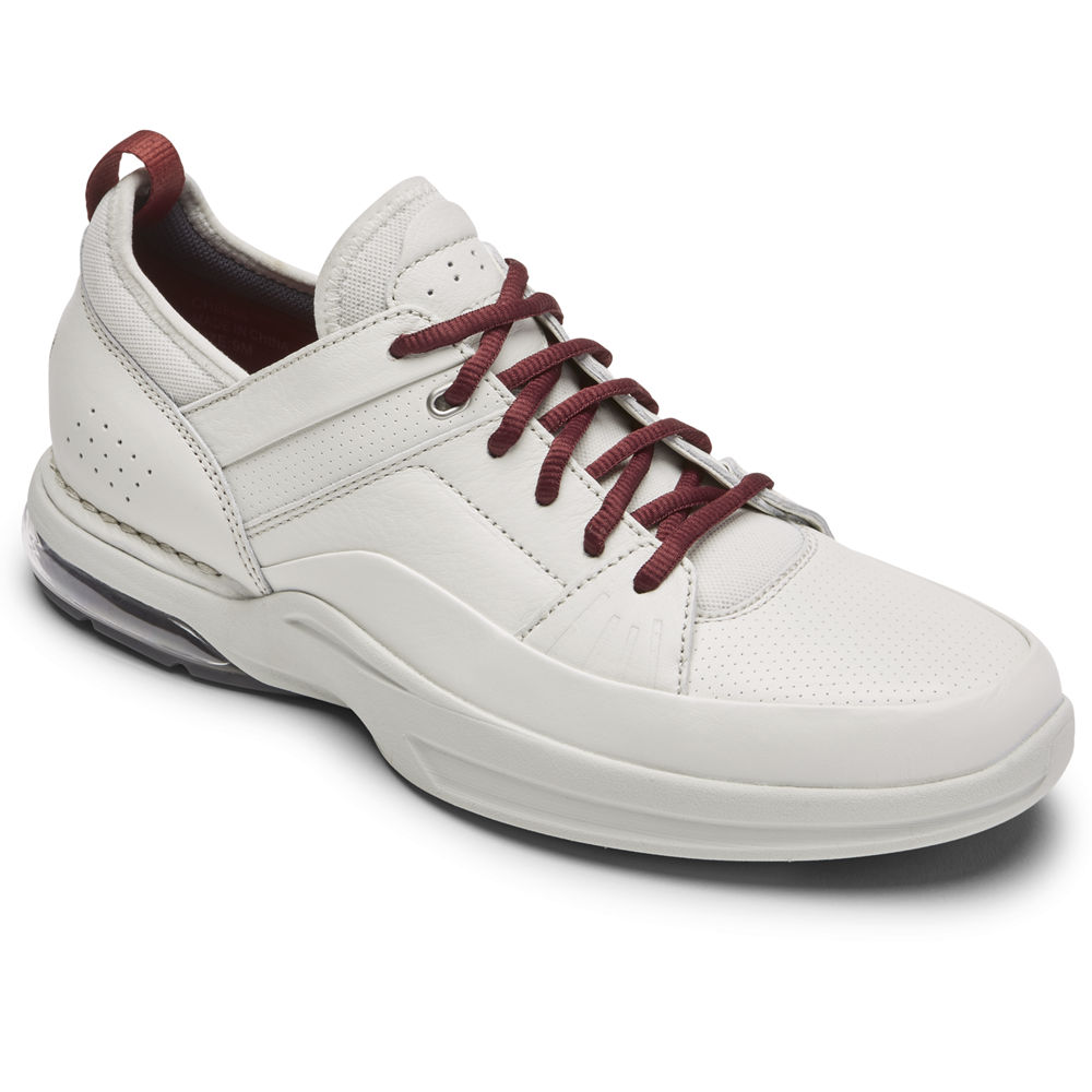 Rockport Joggesko Herre Hvite - Howe Street Lace Up - QAPW87396